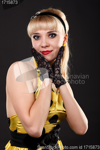 Image of Blonde portrait.