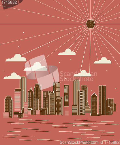 Image of City skyline illustration