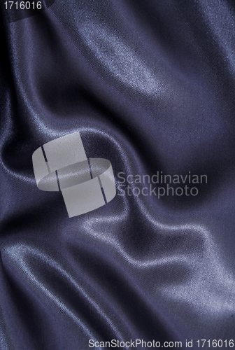 Image of Smooth elegant black silk 