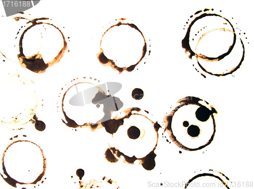 Image of Coffee stains