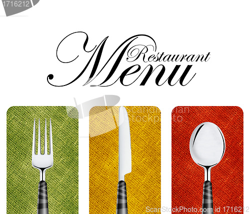 Image of Restaurant menu 