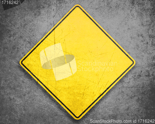 Image of Yellow Sign