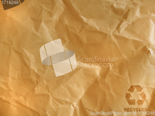 Image of brown crumpled paper