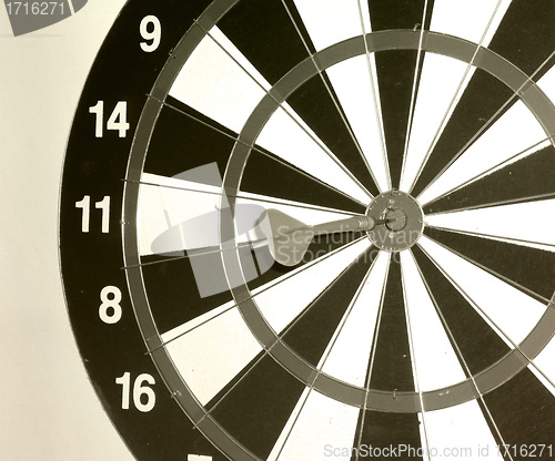 Image of dart board