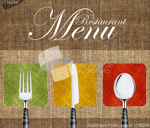 Image of Restaurant menu 