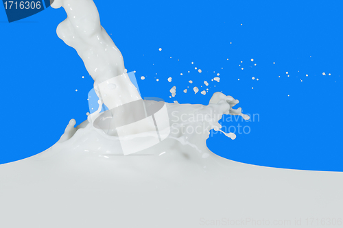 Image of milk splash