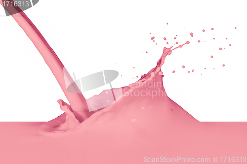 Image of splashing milk