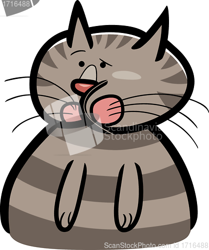 Image of cartoon doodle of cat