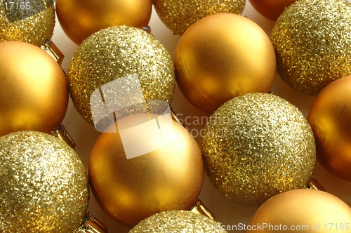 Image of Christmas tree decorations