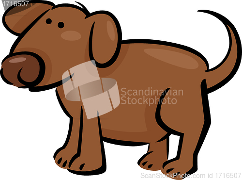 Image of cartoon doodle of dog