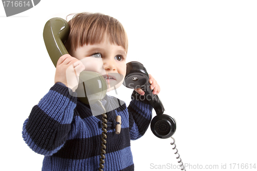 Image of small child call center