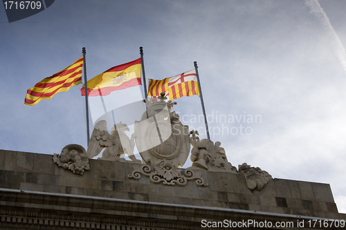 Image of Spanish Flags