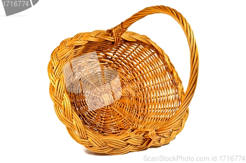 Image of Empty Wicker Basket