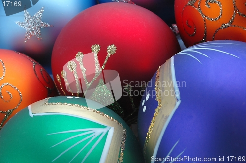 Image of Christmas decorations