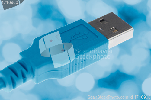 Image of Blue Computer USB cable