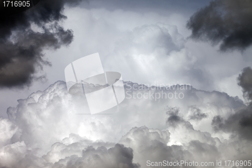 Image of Cloudy sky background
