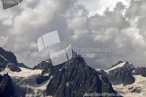 Image of Cloudy mountains