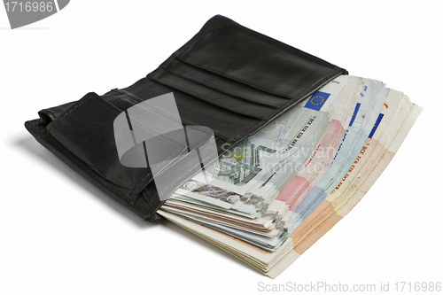 Image of many banknotes in wallet