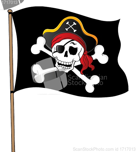 Image of Pirate banner theme 1