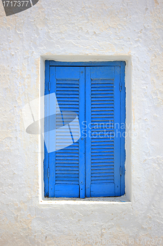 Image of Traditional window in Santorini