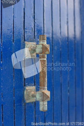 Image of Old door in Santorini