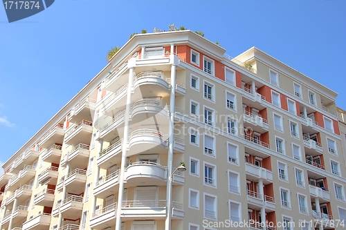 Image of Modern building in Nice, French Riviera