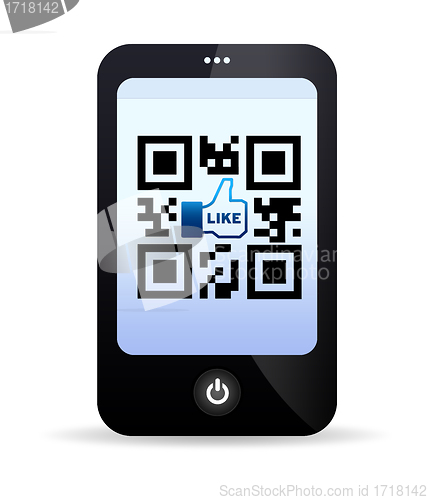 Image of QR Code Mobile Phone