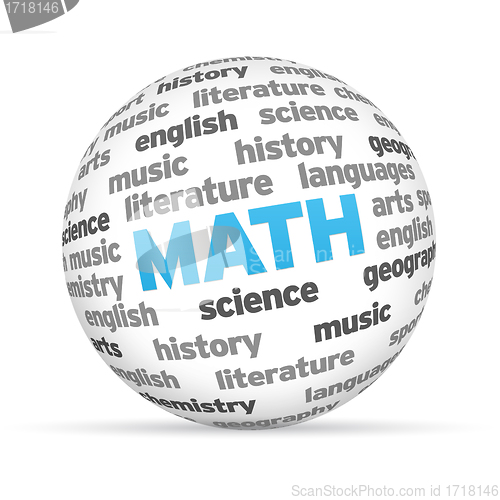 Image of Math Word SPhere