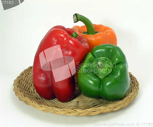 Image of Three Peppers