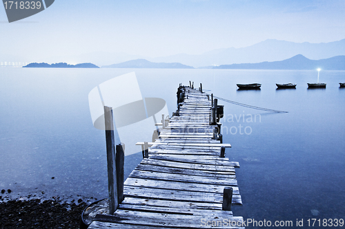 Image of Jetty sunrise along the coast