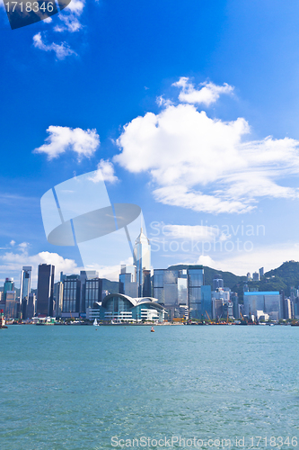 Image of Hong Kong view along the seashore