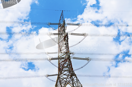 Image of Electrical transmission tower