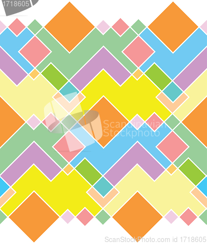 Image of seamless pattern of rectangles