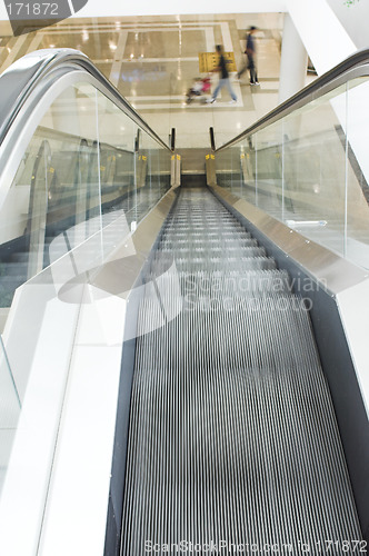 Image of escalator