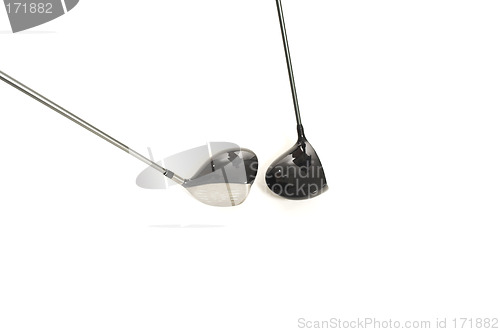 Image of golf clubs