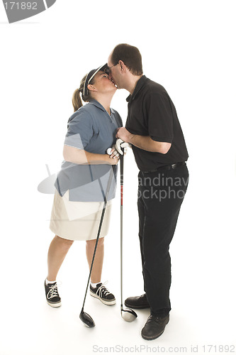 Image of couple kissing