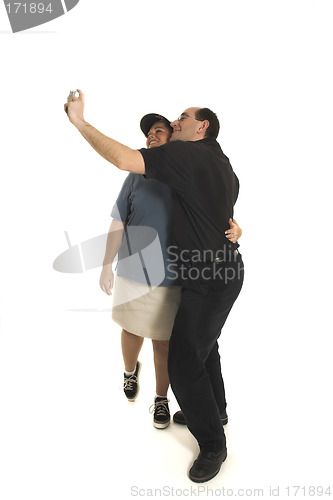 Image of couple taking pictures