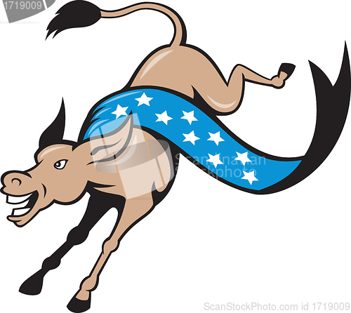 Image of Donkey Jackass Jumping Democrat