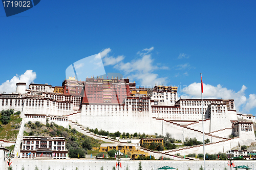 Image of Landmark of the famous Potala Palace in Lhasa Tibet