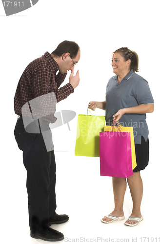 Image of couple arguing