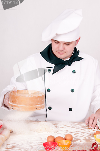 Image of chef in uniform