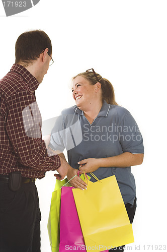 Image of couple shopping