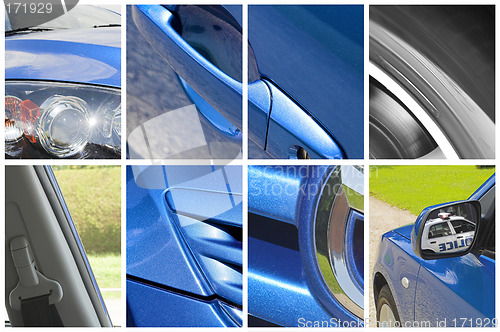 Image of car collage