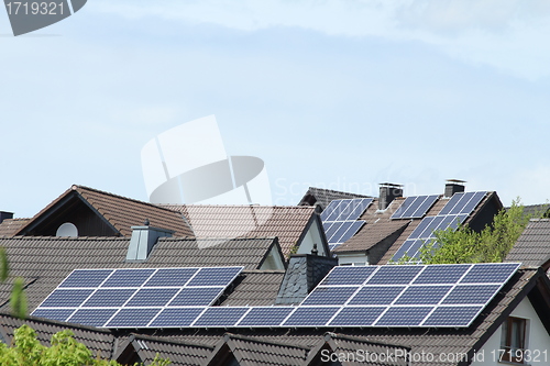 Image of solar plants roofs