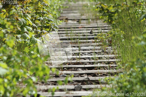 Image of old railway track