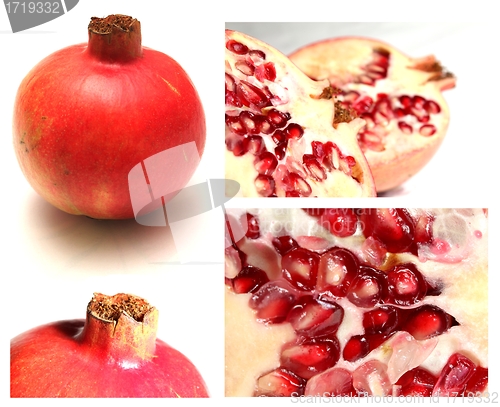 Image of pomegranate collage