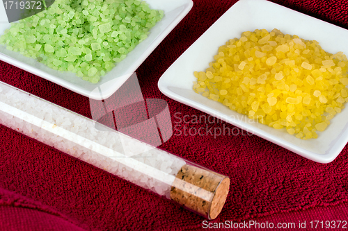 Image of Background with bath salts.