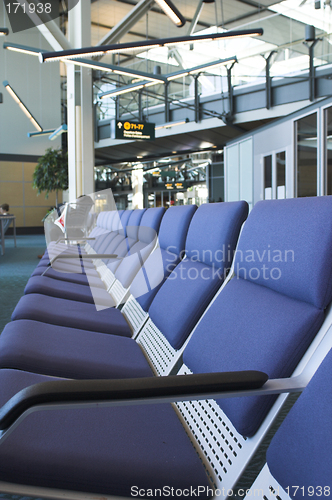 Image of waiting room-airport