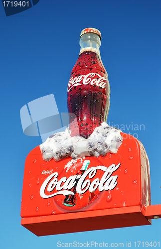 Image of Coca-Cola advertising