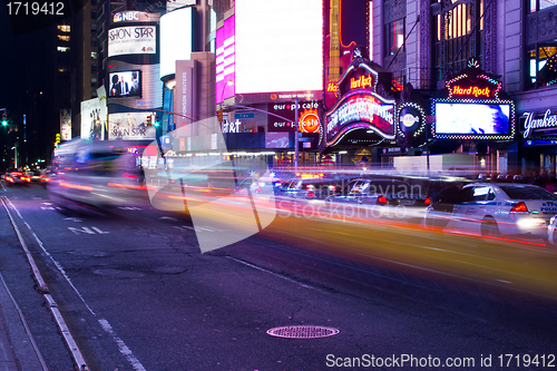 Image of New York City Lights at Night
